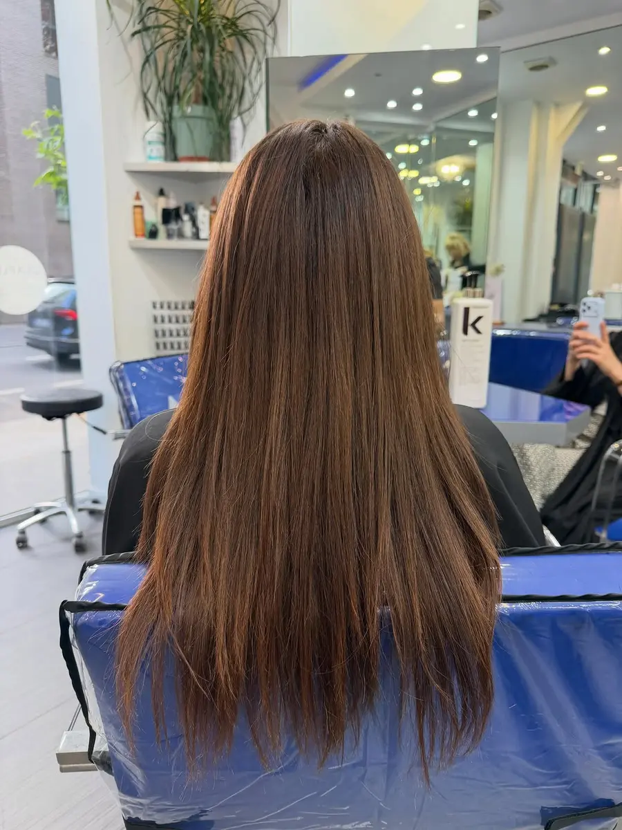 Brun lisse & lumière, réalisation du Salon de Sabrina